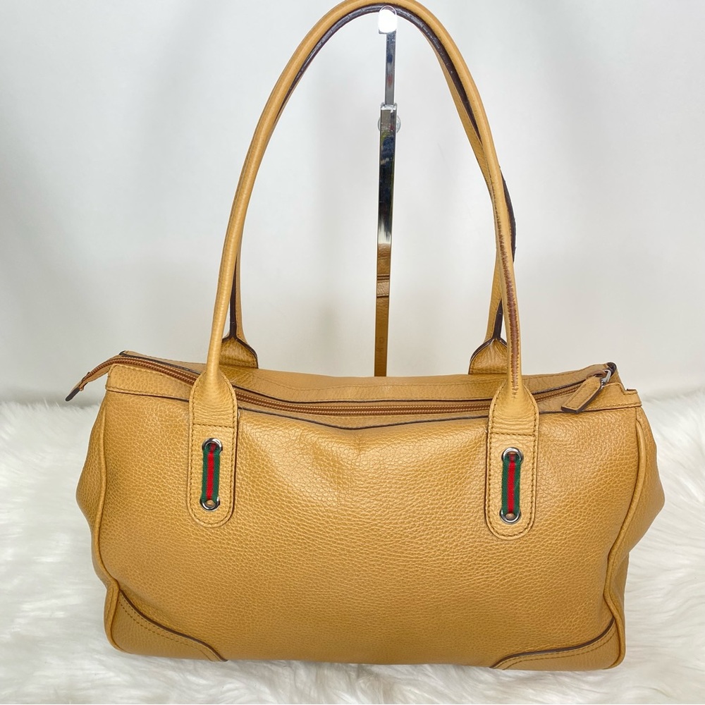 Gucci Sherry Line Leather Boston Bag 293599 - Picture 5 of 14